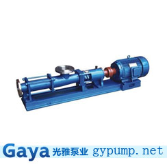 G型单螺杆泵